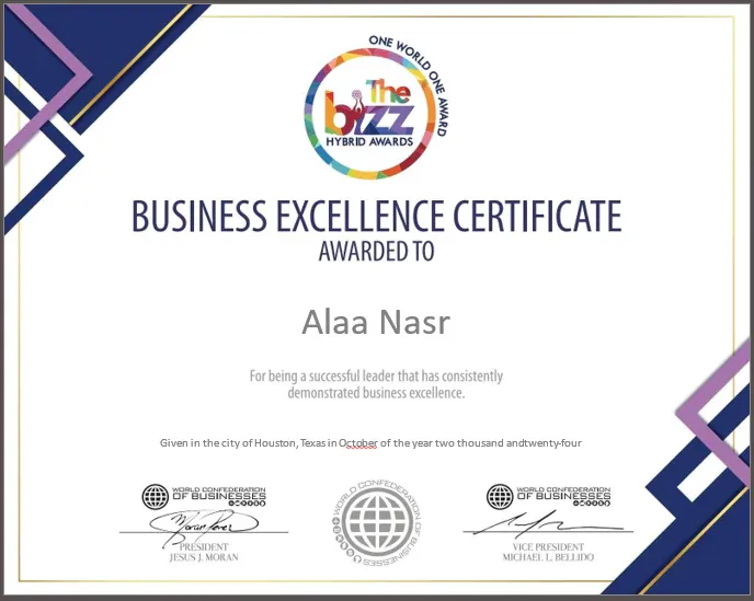 Business Excellence Certificate
