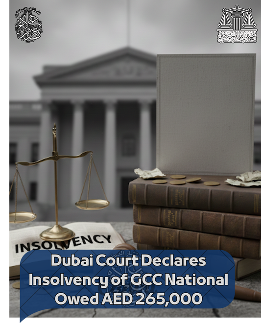 Dubai Court Declares insolvency of Gcc National owed AED265,000