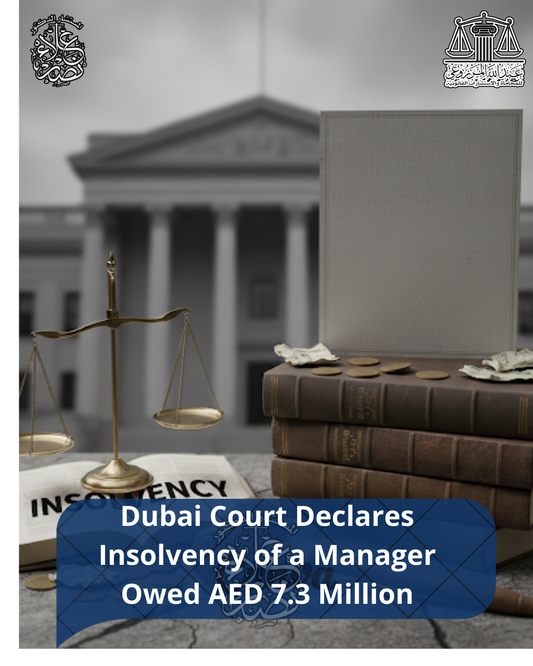 Dubai Court Declares Insolvency of a Manager Owed AED 7.3 Million⚖️