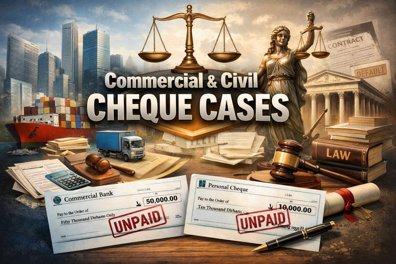 Commercial and Civil Cheque Cases